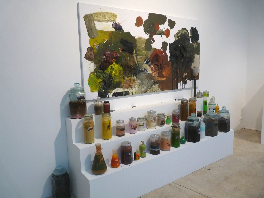 Thick Water by Taro Izumi (image courtesy of Galerie Vallois)