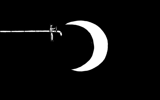 Vincent Broquaire, Eclipse, 2012 (image via XPO gallery)