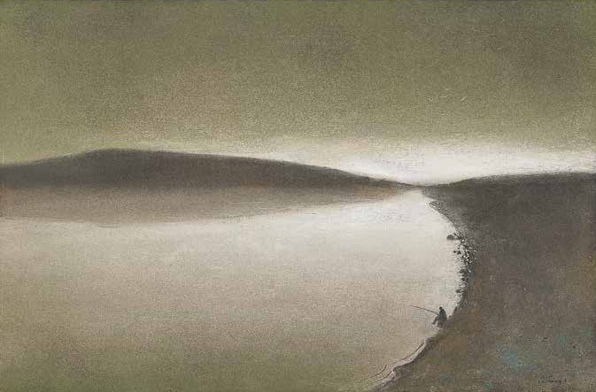 Richard Cartwright - Fishing on the Bay (image via John Martin London)