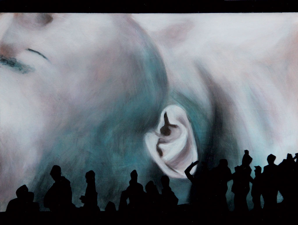 Aurore Pallet - Recherche des Visages -2012 (image via Galerie Gounod)