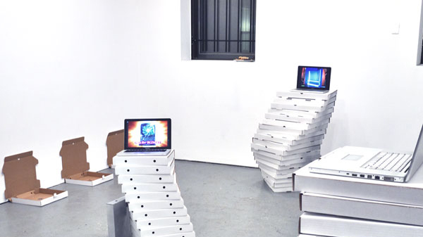 Jennifer Chan, REALCORE Exhibition (2012). Install view.
