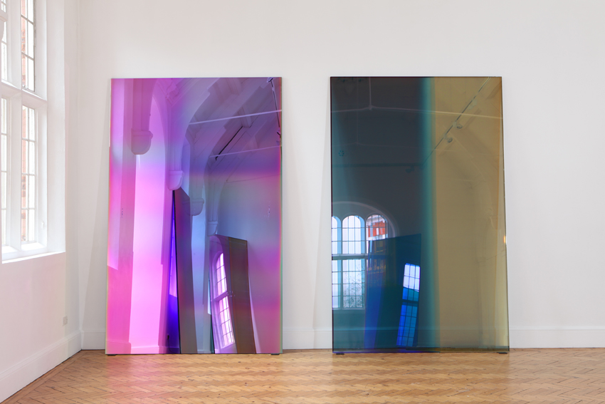 Raphael Hefti, From the series 'Subtraction as Addition', Installation View, Camden Arts Centre, 2012, Collection Museum Boijmans Van Beuningen (image Courtesy Ancient & Modern)