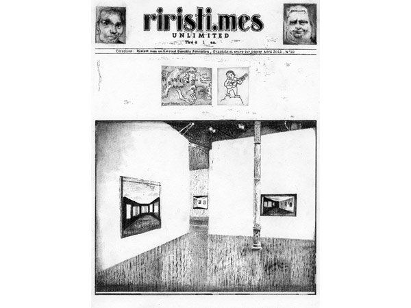 Julien Tiberi, 'Riristi.mes Unlimited (Daniels Jonhston)', (2012). Image courtesy of Semiose Galerie.