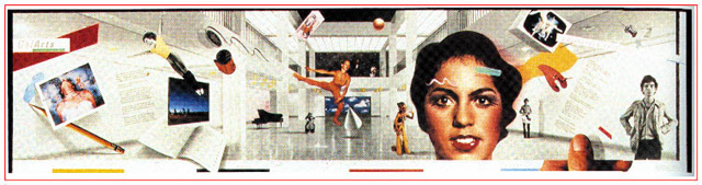 April Greiman, Cal Arts poster (1979).