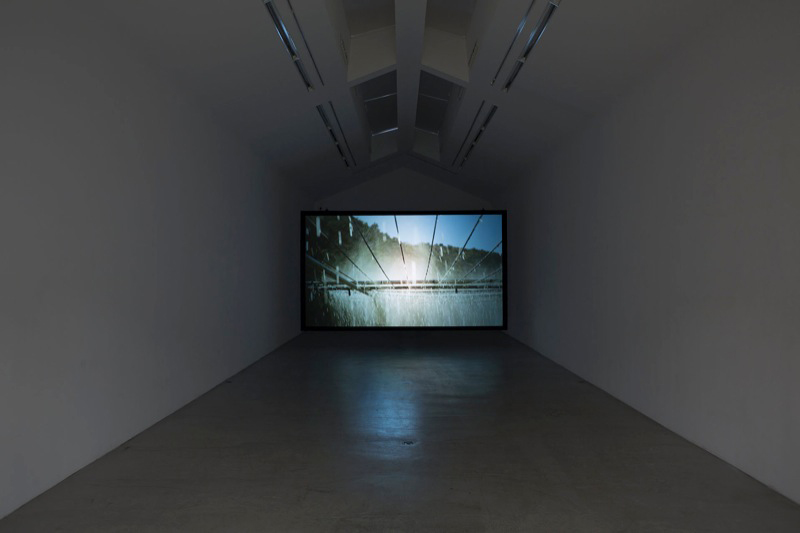 Jesper Just, Gallerie Perrotin install view..