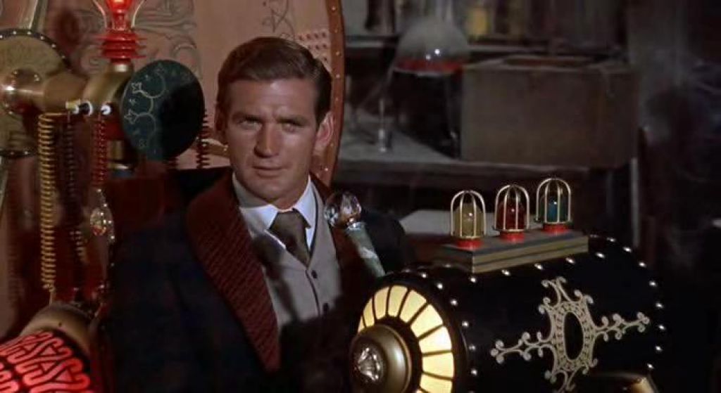 Still from George Pal's Time Machine, reworked by T&C