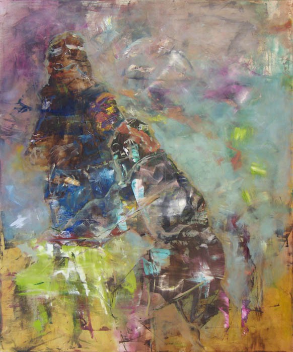 Robert Muntean, Everest, 2013 (Courtesy of Rosenfeld Porcini)