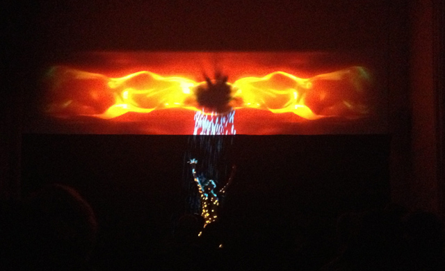 Emi Hariyama, Marcus Doering, Lower Order Ethics and Peter Kirn, 'Thresholds' (2013) @ Collegium Hungaricum Berlin.