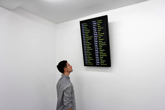 Martin John Callanan, Departure of All. install view.