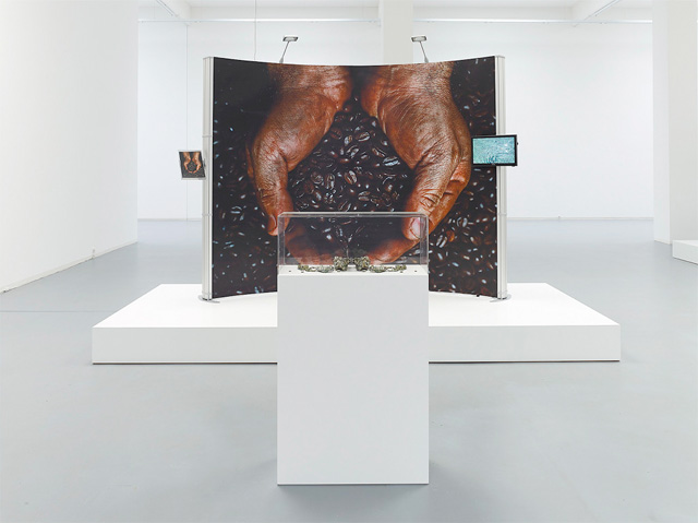 Timur Si-Qin, Basin Of Attraction exhibition view. Image courtesy of the artist.