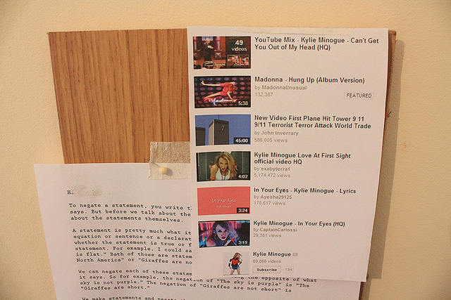 Aimee Heinemann, 'youtube negate' (2014). Image courtesy the artist and Life Gallery.