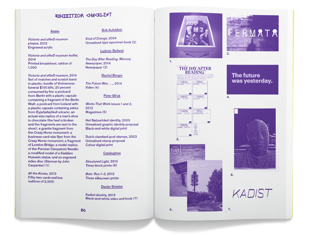 All Possible Futures, p86-87. Image courtesy Bedford Press.