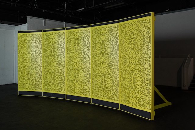 "Osculator" (2012), installation view. Image courtesy ICA. 