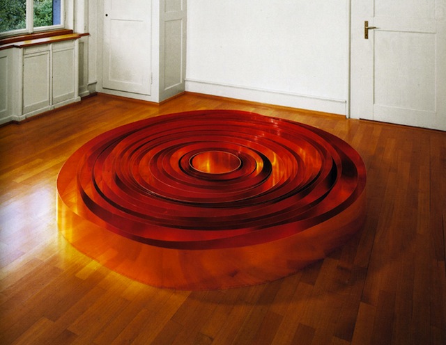 "Copper Galaxy" by Carl Andre. Image courtesy artist. 