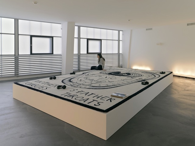 'Mother Tongues and Father Throats' by Slavs and Tatars. Installation view courtesy Kunsthalle Zurich. 