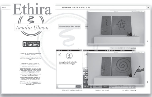 (networked) EVERY WHISPER IS A CRASH ON MY EARS, ed. Arcadia Missa. Courtesy the gallery.