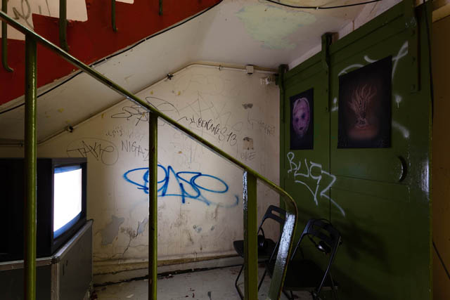 Schizo-Culture (2014) @ [ space ] exhibition view. Courtesy the gallery.