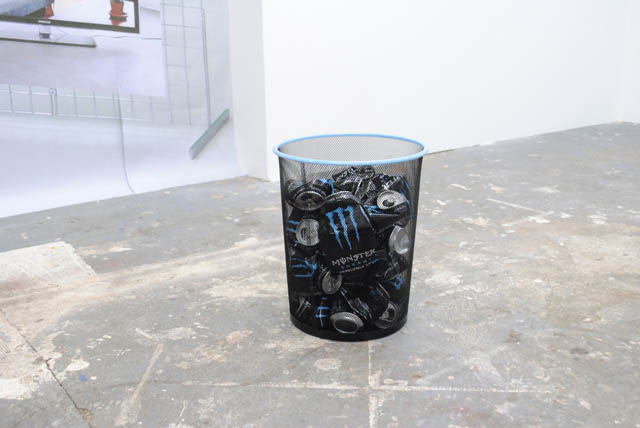 Barnie Page, 'this ain't soda pop, dude!' (2014) @ Jupiter Woods install view. Courtesy Barnie Page.
