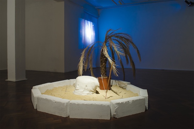 Megan Rooney at 0% Promise at SPACE. Installation image courtesy artist.