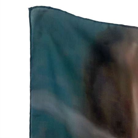 18+, 'Bitch' (2014). Detail. Silk scarf. Courtesy the artists.