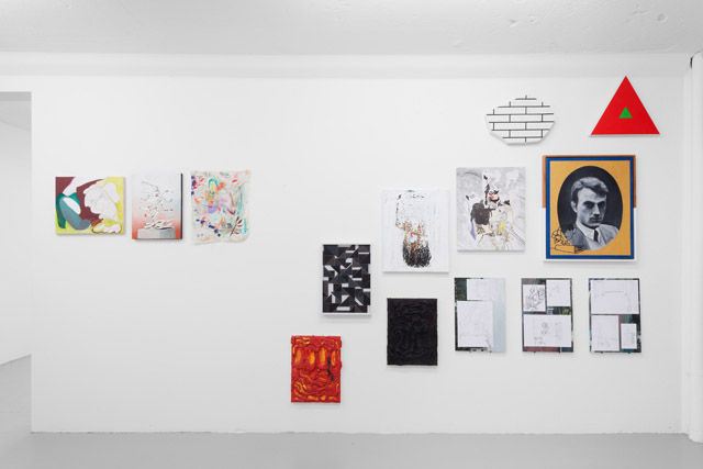 Associations New (2014) a cluster hung painting show @ SALTS. Installation view. Photos by Gunnar Meier. Courtesy the gallery.