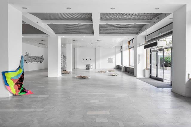 'One step ahead moving backwards' (2014) installation view. Photo by Ivo Gretener. Courtesy LEAP, Berlin.