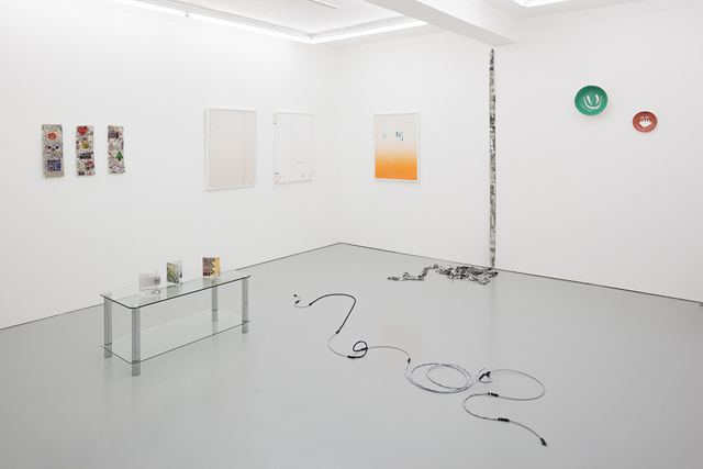 'Heathers', 2014, installation view, Rowing, London
