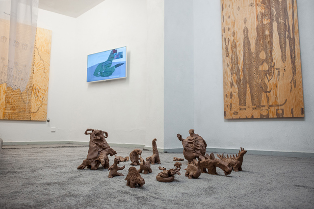 Antoine Renard, pro.age (2014) @ S T O R E. Exhibition view. Photo by Danilo Barsch. Courtesy the artist.