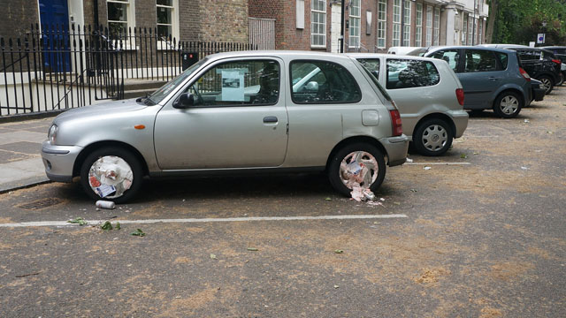 Fred Duffield, 'Hubcaps' (2015).