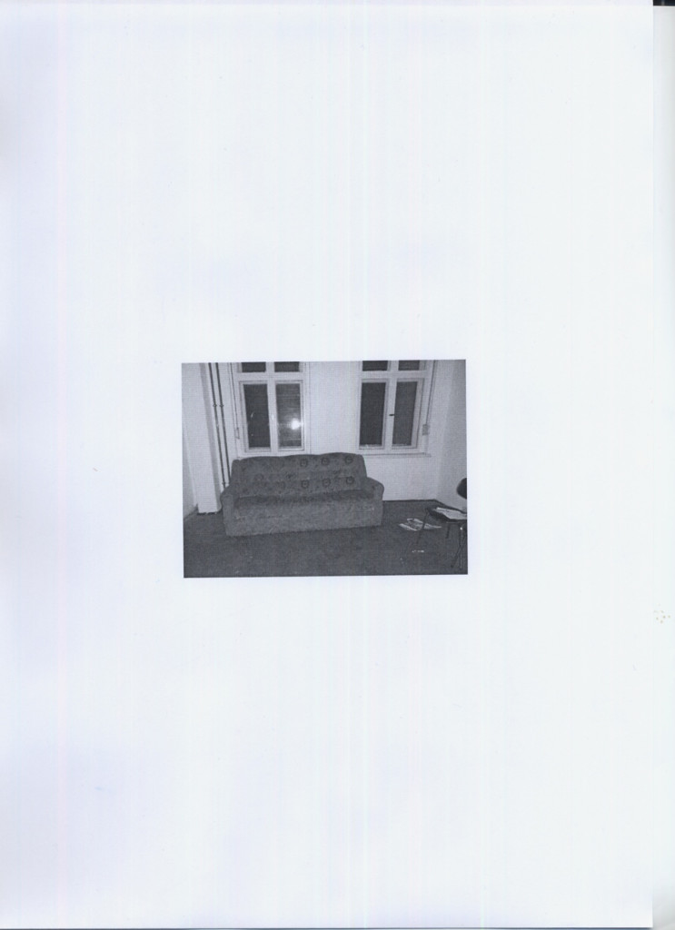 Christophe de Rohan Chabot, 'scan (A4 digital print, street-level view)' 2015. Courtesy the artist.