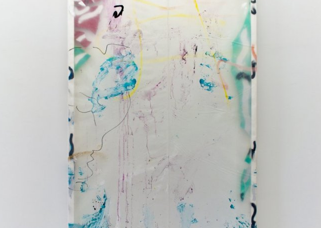 Antoine Donzeaud, 'Untitled PE (Zuming 3)' (2015). Install view. Photo by © Hugard&Vanoverschelde. Courtesy MonCHÉRI, Bruxelles.