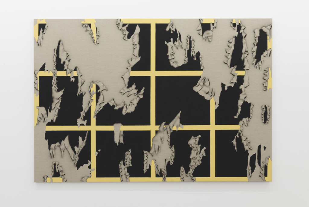 Zoe Barcza, 'Clyff II' (2015). Install view. Courtesy Seventeen, London.
