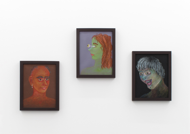 Ann Hirsch, Muffy exhibition view. Image courtesy American Medium.