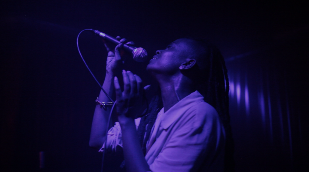 Kelela live @ Creamcake. Photo by Darryl Natale.
