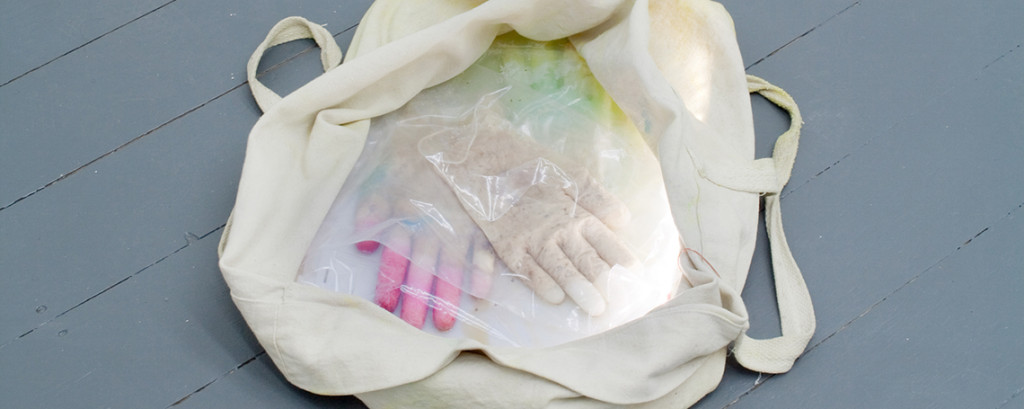 Martin Kohout, 'Skinsmooth Hover Hand NEG' (2015). Exhibition view. Courtesy Exile, Berlin.