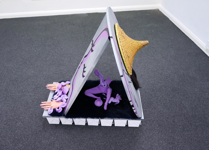 Zadie Xa, 'Diamond Mami with the Slanted Eyes' (2014). Courtesy the artist. 