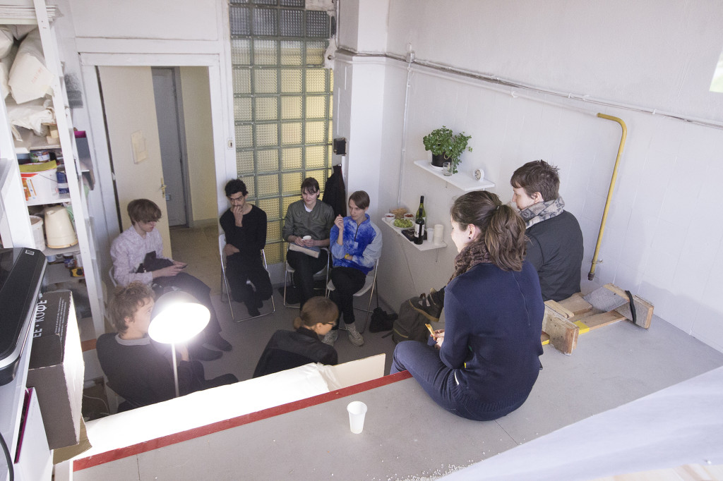 Kamiel Porseleijn, 'Striving for Perfection' (2015). Opening and artist talk. Courtesy Konstanet.