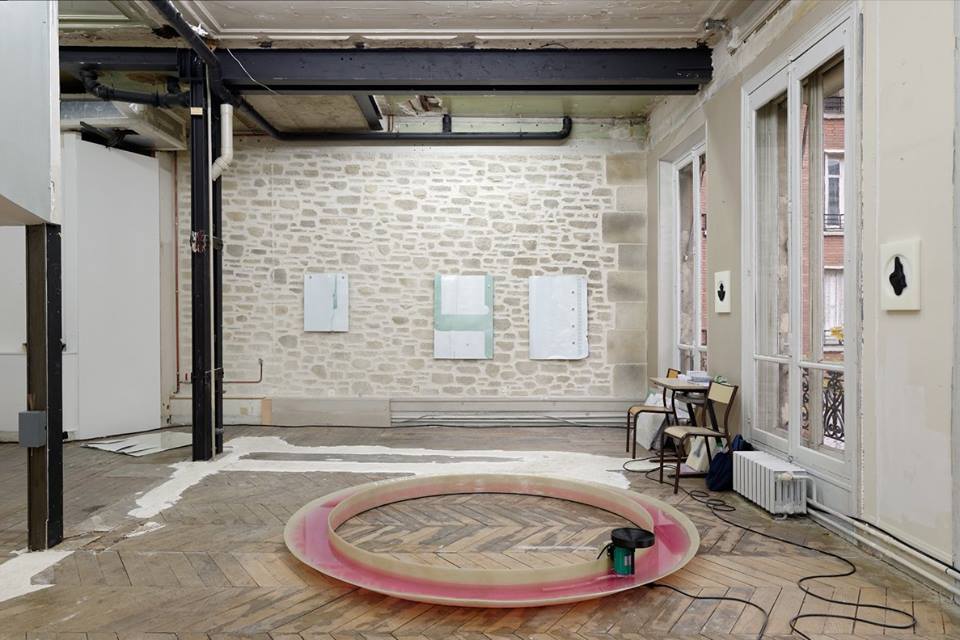 Florian Germann. Installation view @ FIAC (2015). Courtesy Gregor Staiger, Zurich.