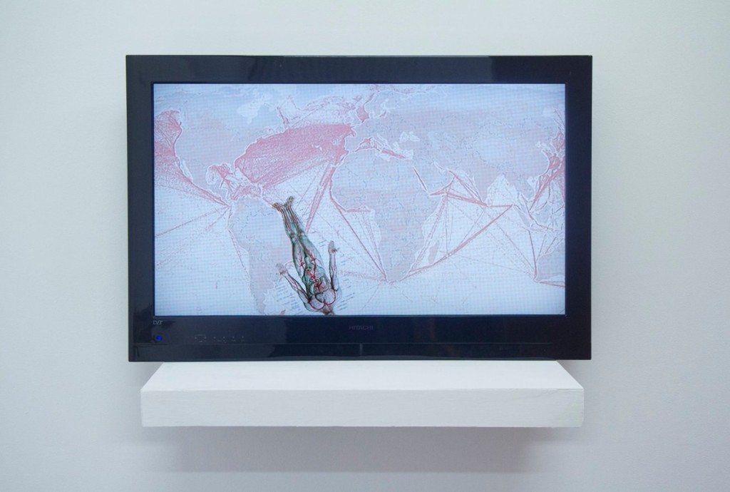 Hannah Black, ‘All Over’ (2015). Install view. Courtesy Arcadia Missa, London.