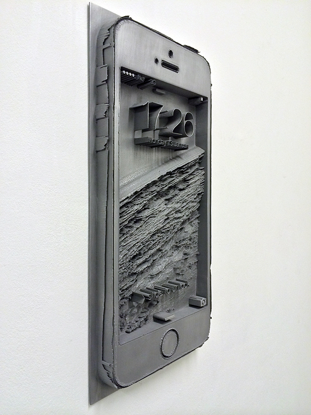 Spiros Hadjidjanos, 'Displaced (Smartphone)' (2014). 