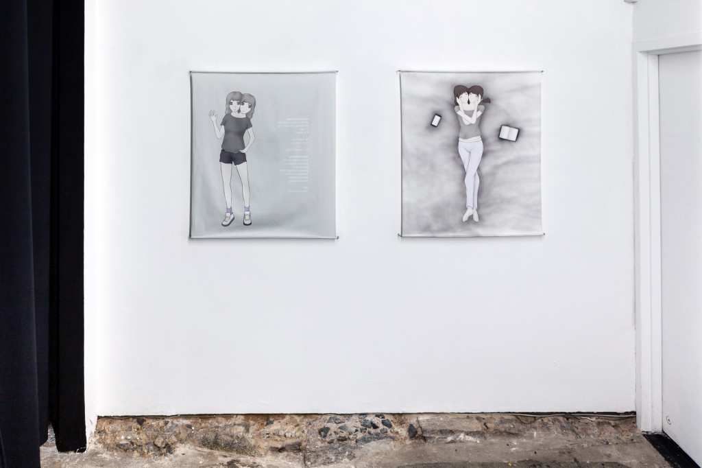 Andrea Crespo, virocrypsis (2015). Installation view. Courtesy Swiss Institute, New York.