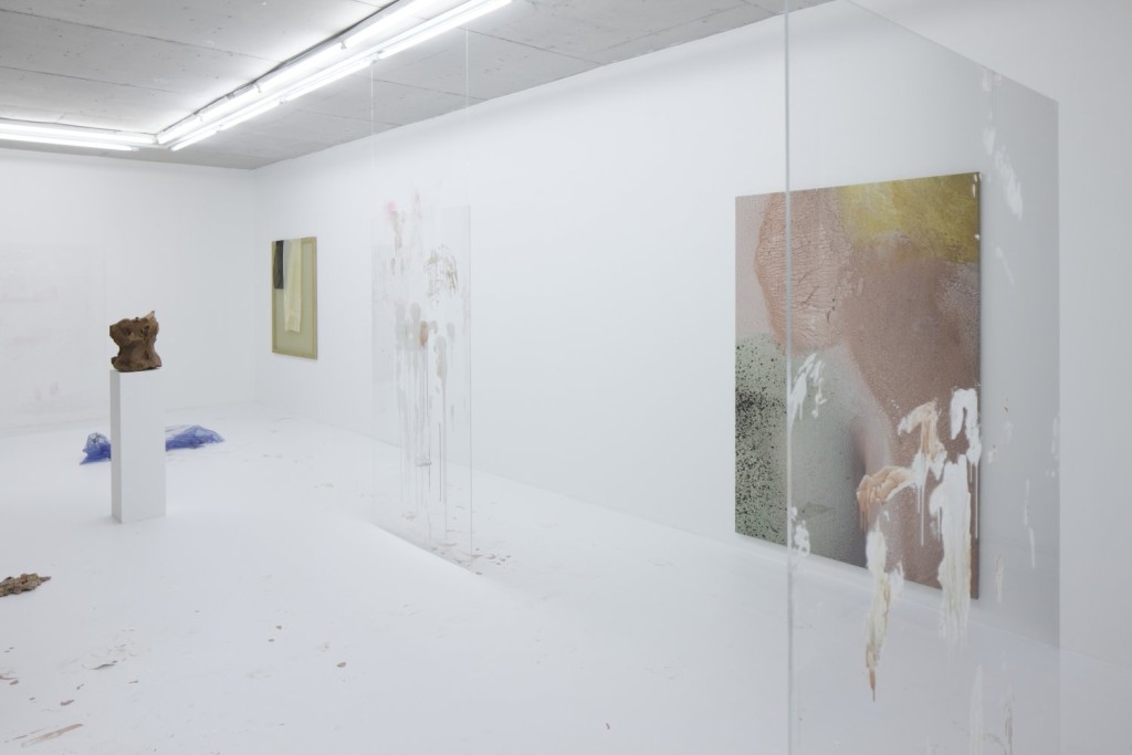 Donna Huanca, Polystyrene's Braces (2015-16). Exhibition view. Courtesy kim?, Riga.