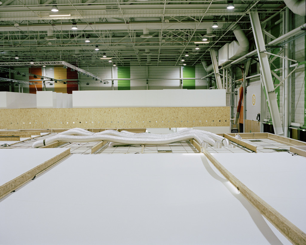 Giulia Bruno, 'United Nation Media central control room' (2015). Le Bourget, COP21, Paris.