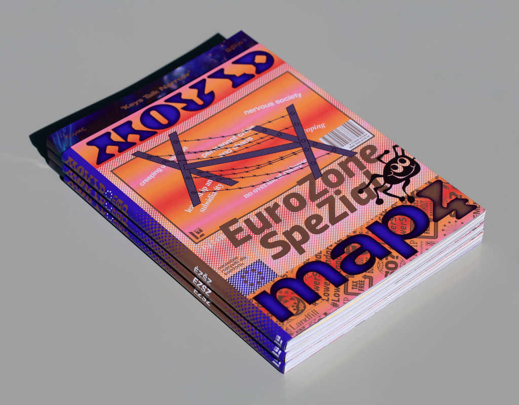 Mound Map 4: ‘EuroZone SpeZial’ (2015). Courtesy Landfill Editions, Nottingham.