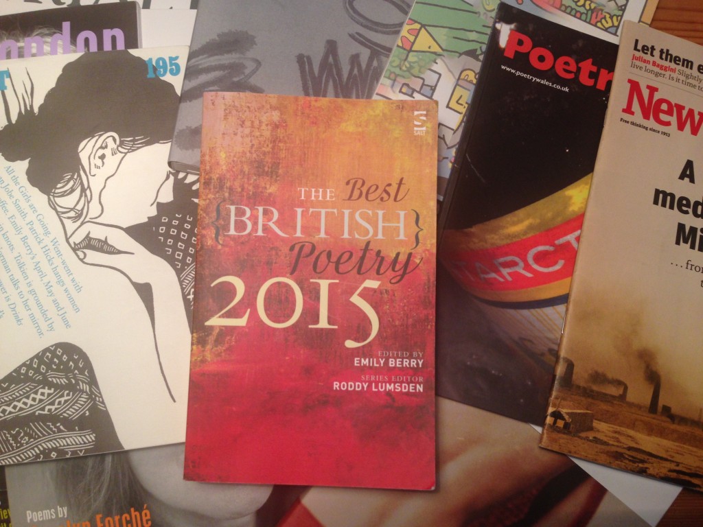 The Best British Poetry, ed. Emily Berry. Courtesy Salt Publishing.