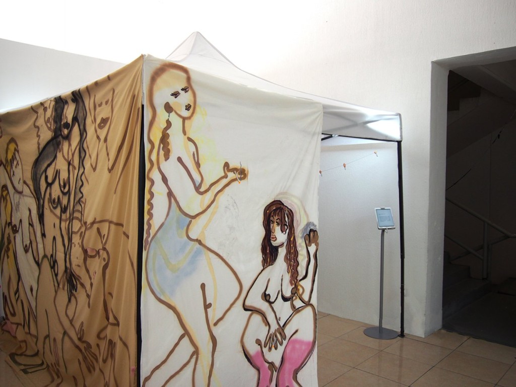SPF15, San Diego @ Material Art Fair 2016. Installation view. Courtesy the project.
