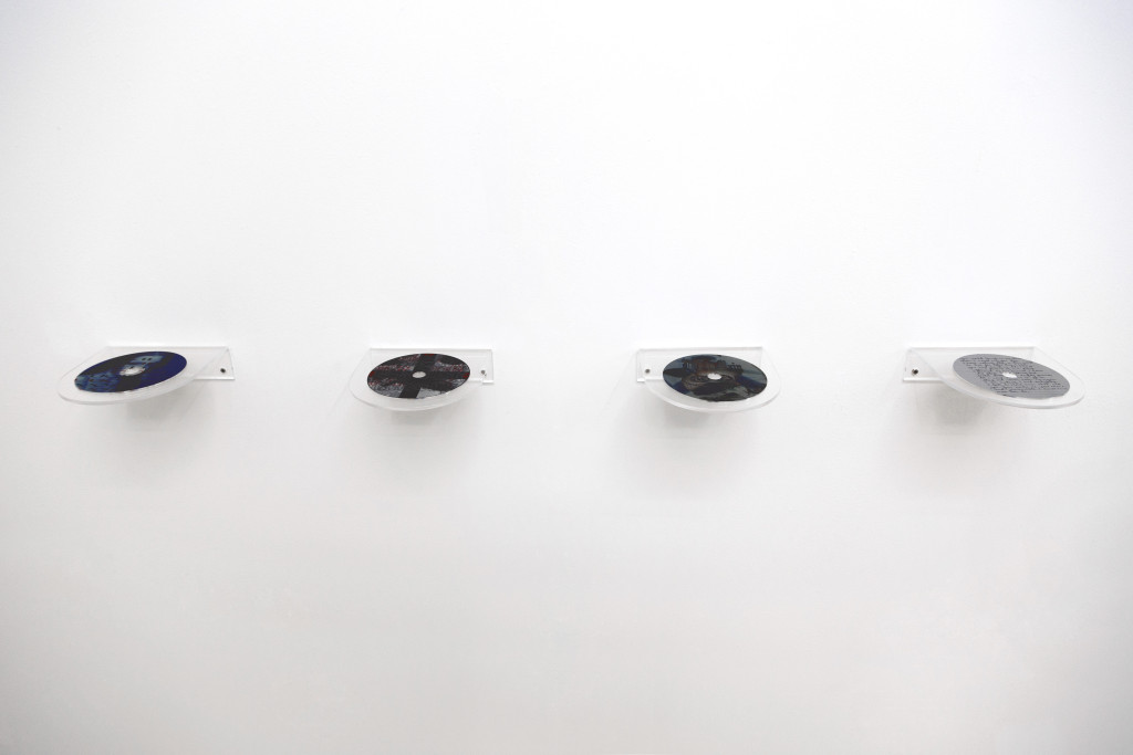 Darja Bajagić @ Material Art Fair (2016). Installation view. Courtesy New Galerie, New York.