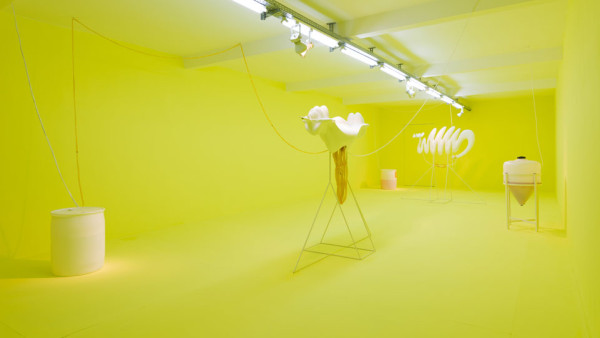 Marguerite Humeau, Echoes (2015), installation shot. Courtesy the artist and Duve