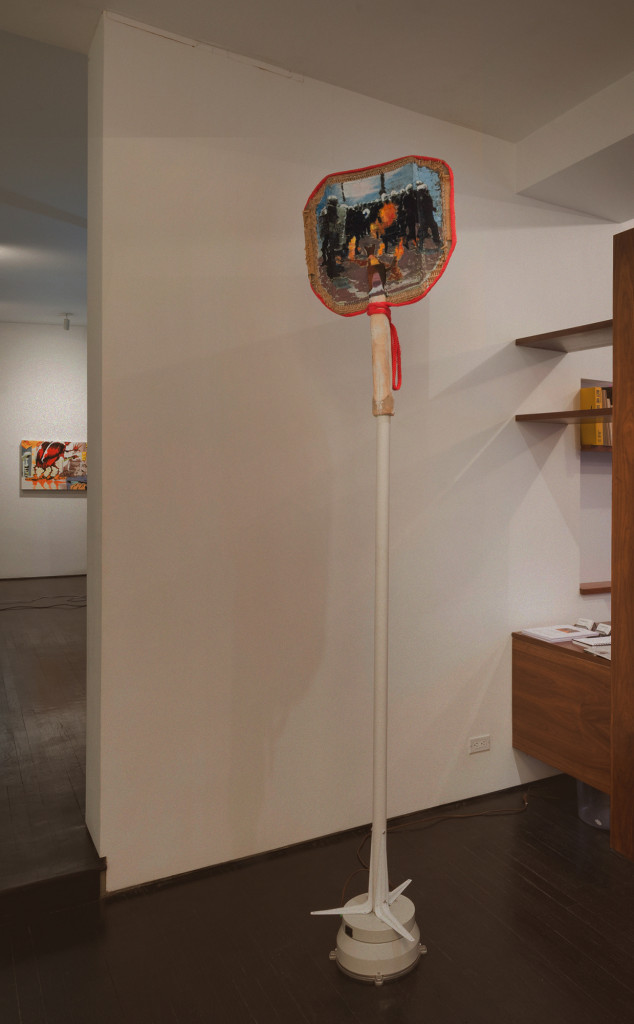 Nolan Simon + Dylan Spaysky, ‘Your anger is a gift’ (2015). Install view. Photo by Adam Reich. Courtesy km temporaer.