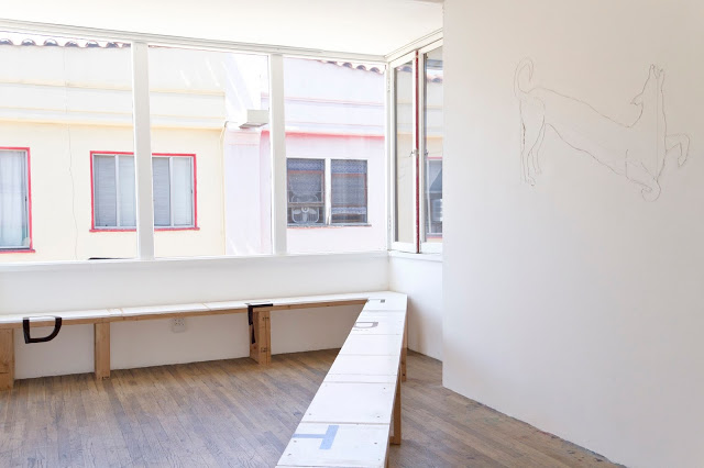 George Egerton Warbuton, The Temple and the Parlor (2015), install shot. Courtesy the artist and Favourite Goods.